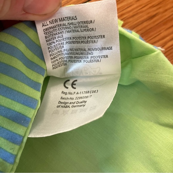 HABA Donkey Elephant Animal Rattle Play Toddler Plush Hand Glove Puppets - Picture 6 of 7